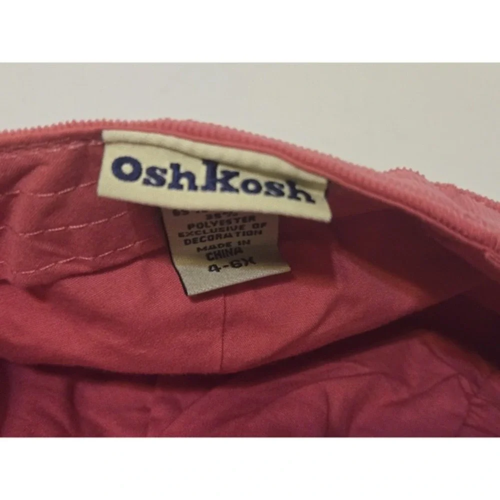 Oshkosh Baby‎ Kids Hat Sz 4-6x NWT NEW Pink Bow 2007